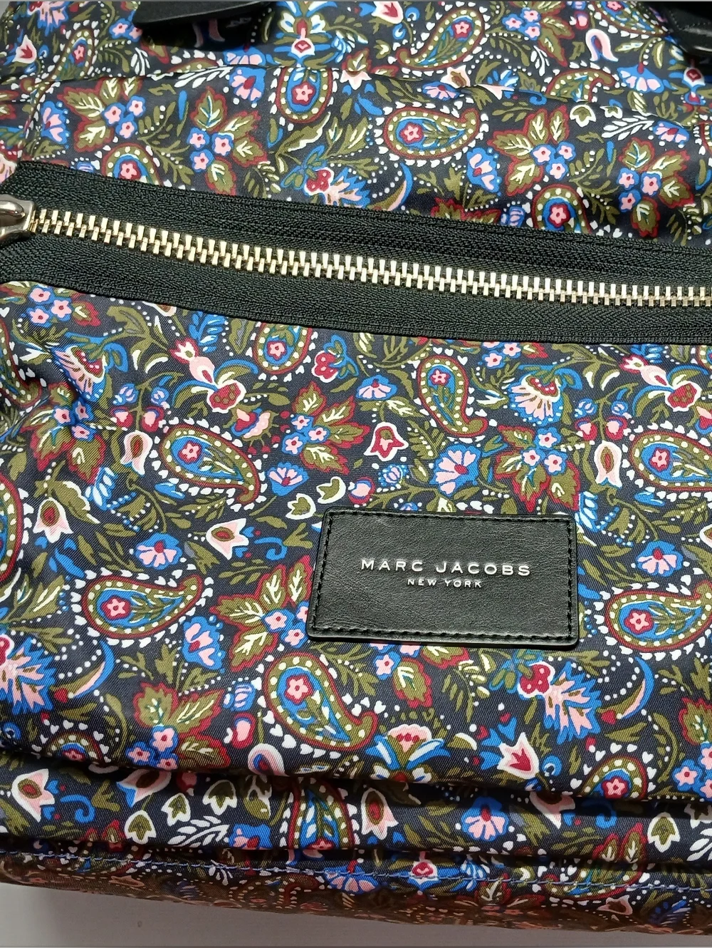 Marc by Marc Jacobs Multicolor Paisley Print Tote with Black Handles